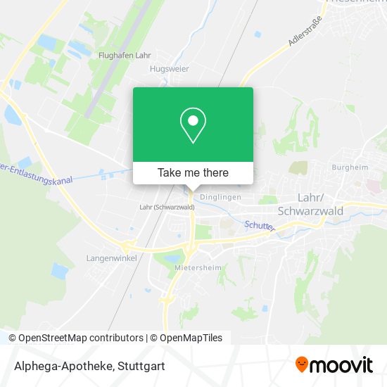 Alphega-Apotheke map