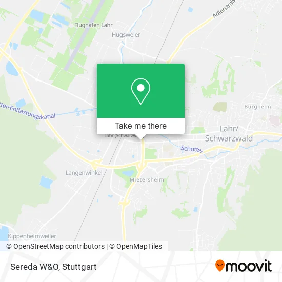 Карта Sereda W&O