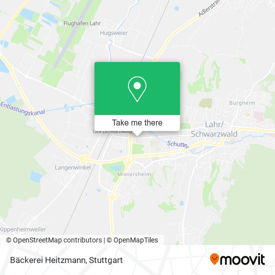 Bäckerei Heitzmann map