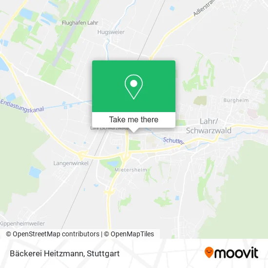 Карта Bäckerei Heitzmann