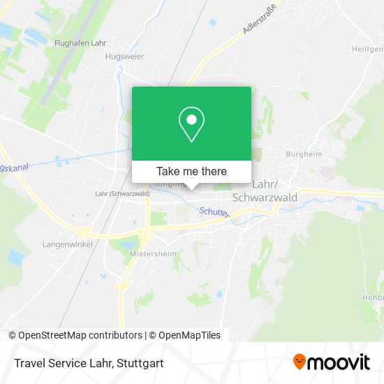Карта Travel Service Lahr
