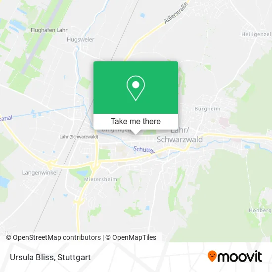 Ursula Bliss map