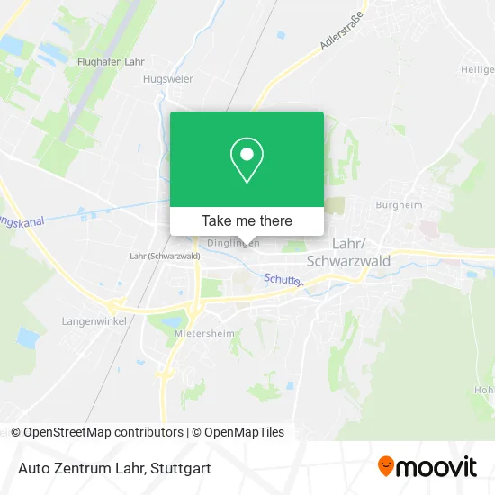 Карта Auto Zentrum Lahr