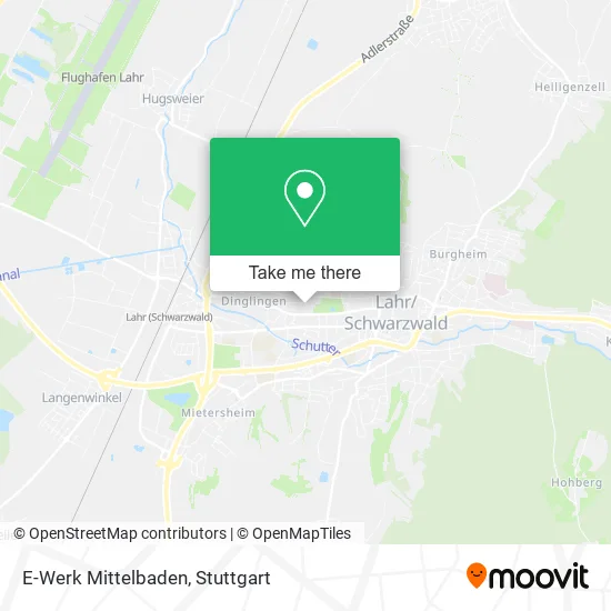 Карта E-Werk Mittelbaden