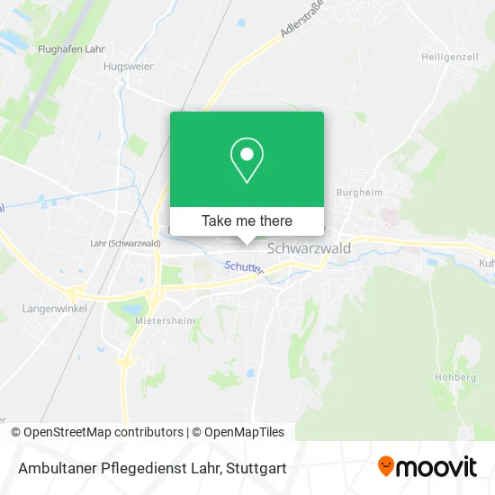 Карта Ambultaner Pflegedienst Lahr