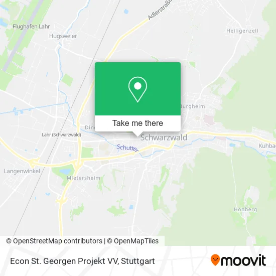 Карта Econ St. Georgen Projekt VV
