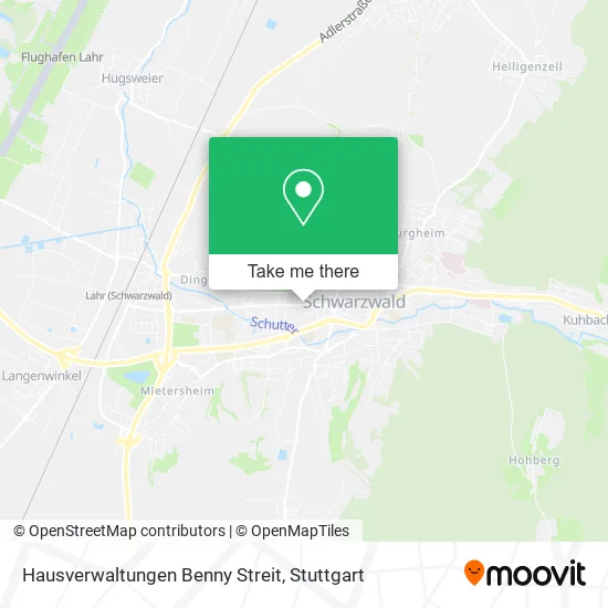 Карта Hausverwaltungen Benny Streit
