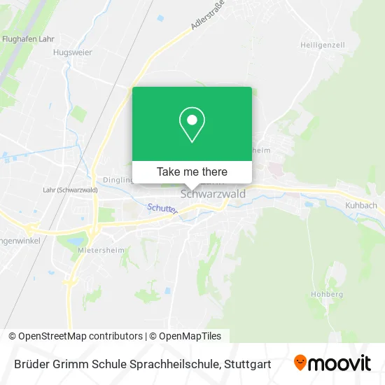 Карта Brüder Grimm Schule Sprachheilschule