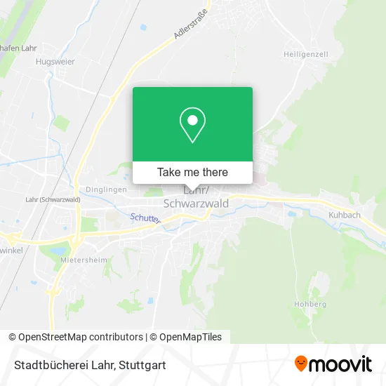 Карта Stadtbücherei Lahr