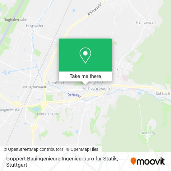 Göppert Bauingenieure Ingenieurbüro für Statik map