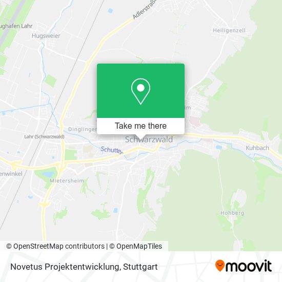 Novetus Projektentwicklung map