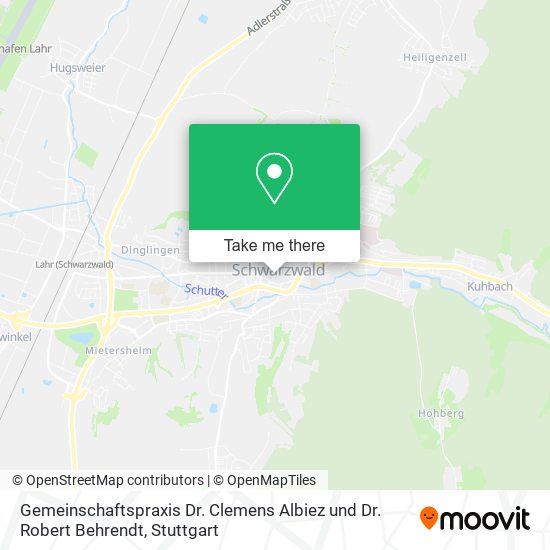 Gemeinschaftspraxis Dr. Clemens Albiez und Dr. Robert Behrendt map