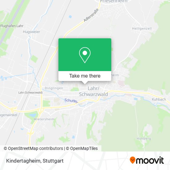 Карта Kindertagheim