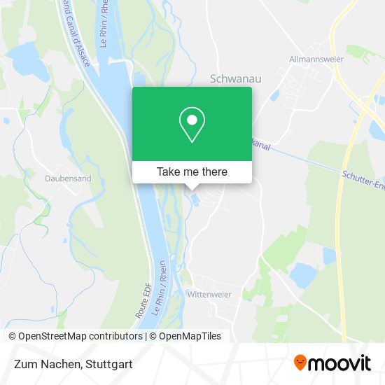 Карта Zum Nachen