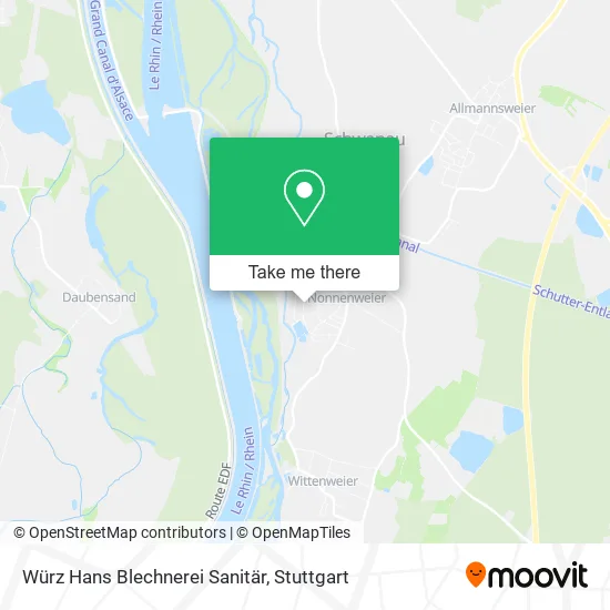 Карта Würz Hans Blechnerei Sanitär