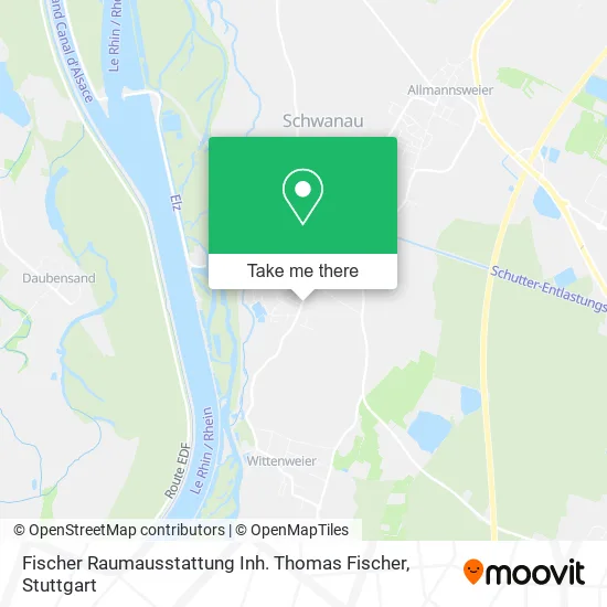 Карта Fischer Raumausstattung Inh. Thomas Fischer
