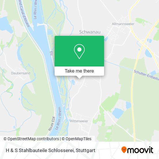 H & S Stahlbauteile Schlosserei map