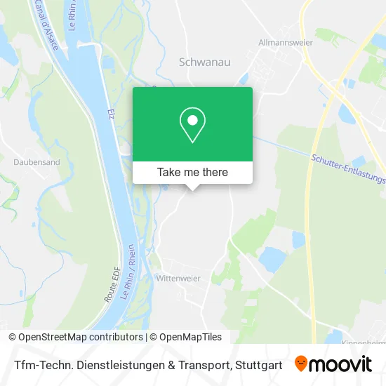 Карта Tfm-Techn. Dienstleistungen & Transport