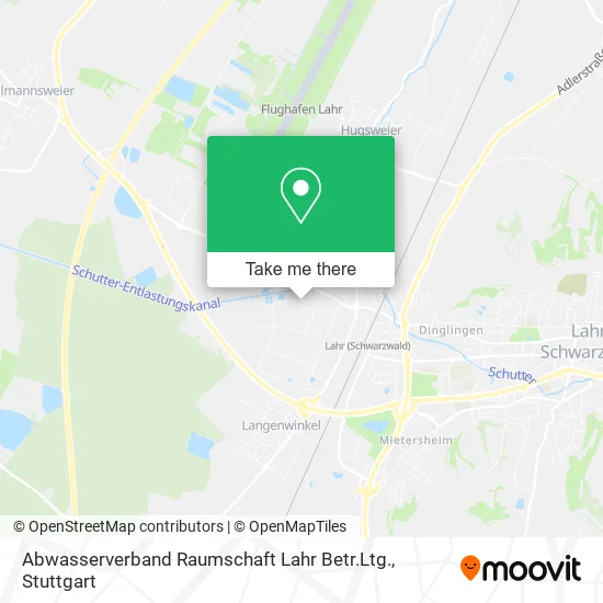 Карта Abwasserverband Raumschaft Lahr Betr.Ltg.