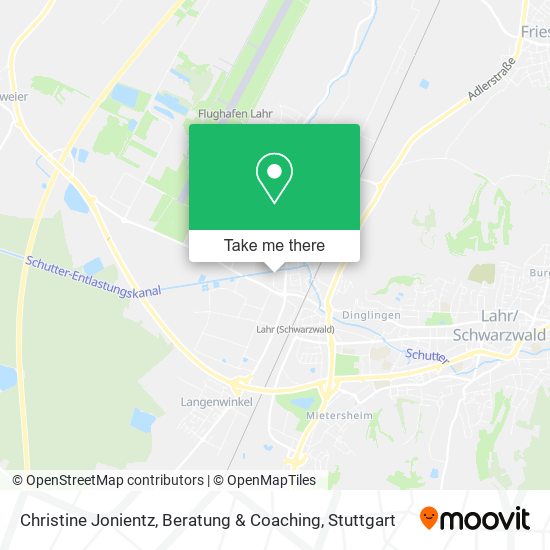 Christine Jonientz, Beratung & Coaching map