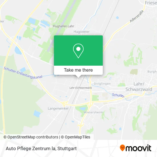 Карта Auto Pflege Zentrum la