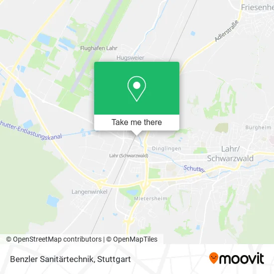 Карта Benzler Sanitärtechnik