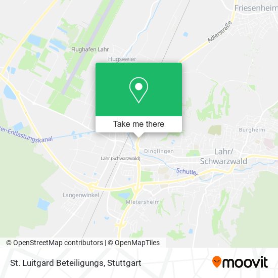 St. Luitgard Beteiligungs map