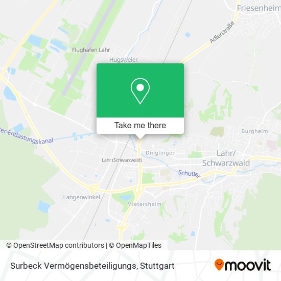 Surbeck Vermögensbeteiligungs map