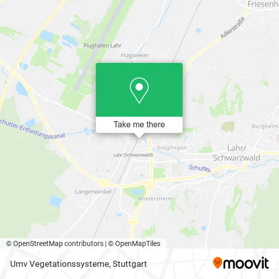 Карта Umv Vegetationssysteme
