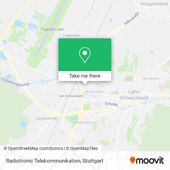 Radiotronic Telekommunikation map
