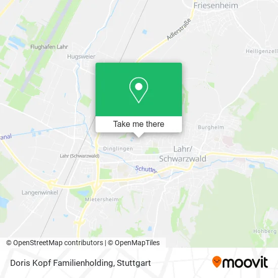 Карта Doris Kopf Familienholding