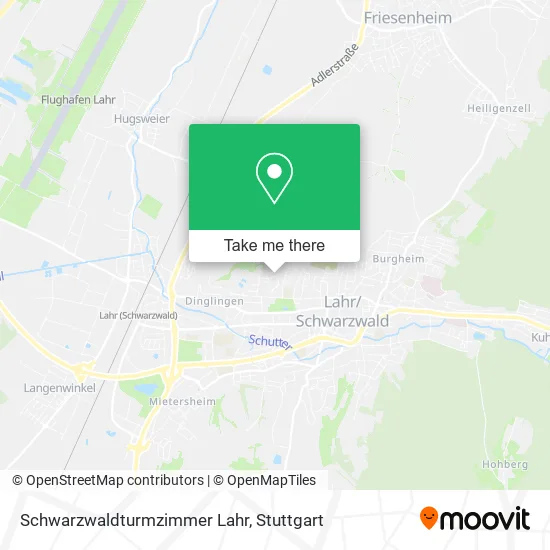 Карта Schwarzwaldturmzimmer Lahr