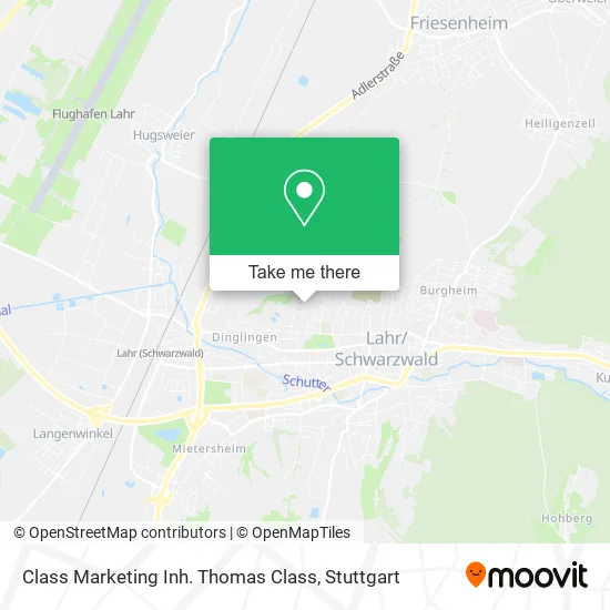Карта Class Marketing Inh. Thomas Class