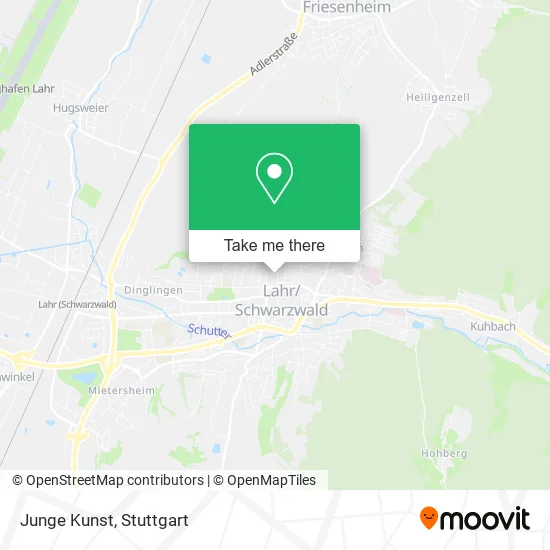 Карта Junge Kunst