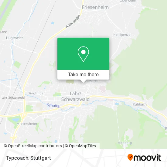 Карта Typcoach