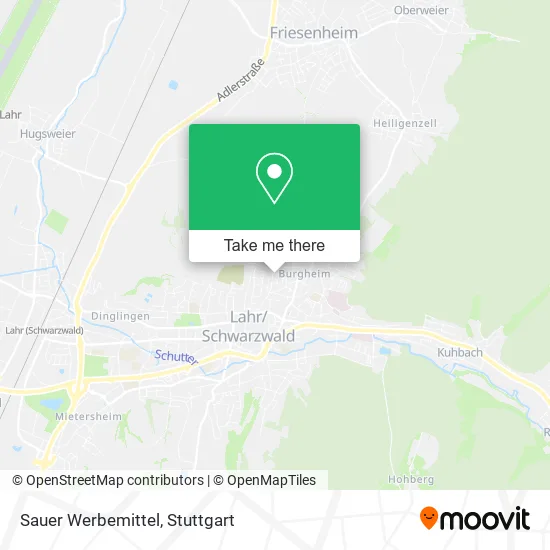 Карта Sauer Werbemittel