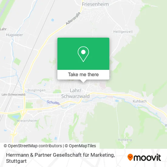 Карта Herrmann & Partner Gesellschaft für Marketing