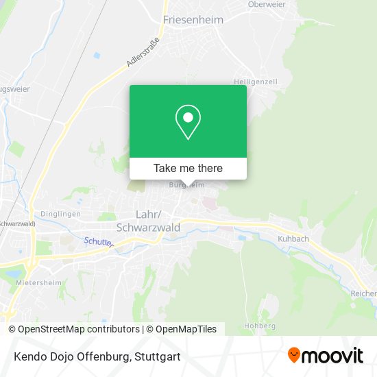 Карта Kendo Dojo Offenburg