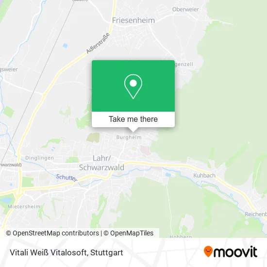 Карта Vitali Weiß Vitalosoft