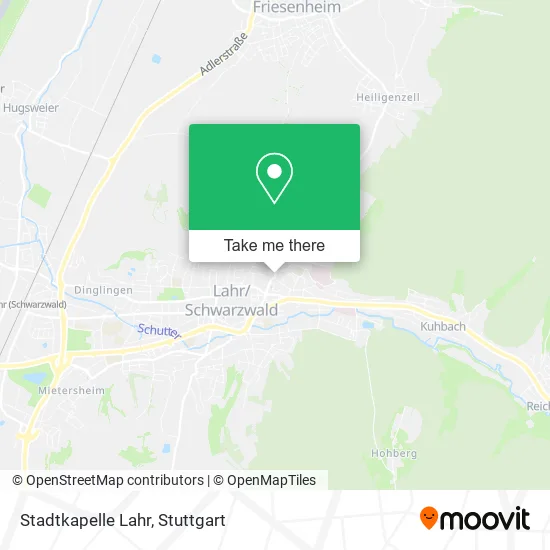 Карта Stadtkapelle Lahr