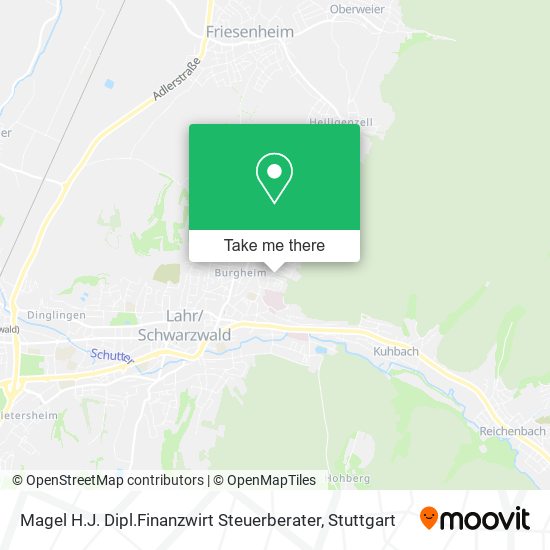 Magel H.J. Dipl.Finanzwirt Steuerberater map