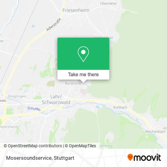 Карта Mosersoundservice