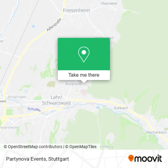 Карта Partynova Events
