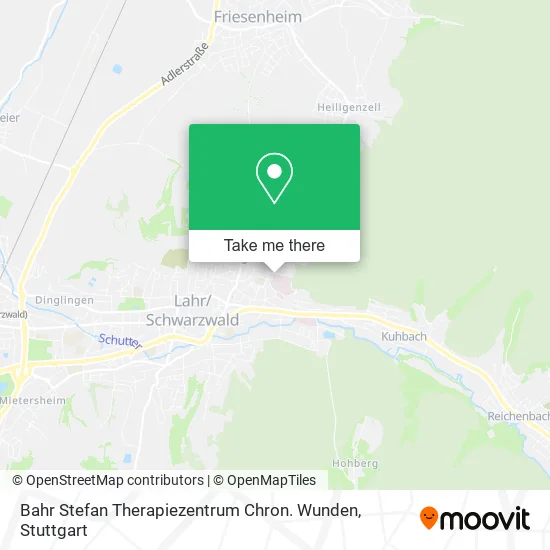 Карта Bahr Stefan Therapiezentrum Chron. Wunden