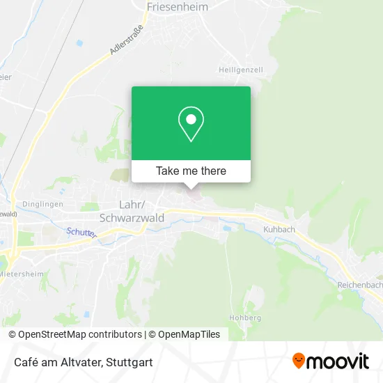 Карта Café am Altvater