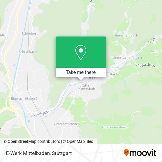 Карта E-Werk Mittelbaden