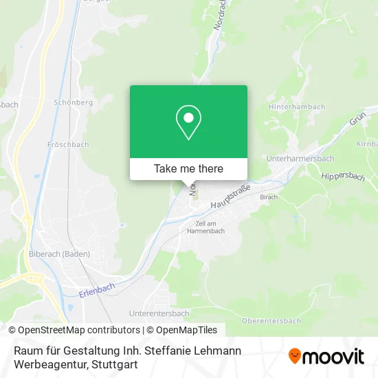 Карта Raum für Gestaltung Inh. Steffanie Lehmann Werbeagentur