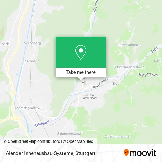 Карта Alender Innenausbau-Systeme
