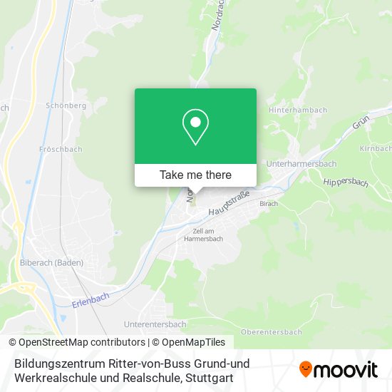 Bildungszentrum Ritter-von-Buss Grund-und Werkrealschule und Realschule map