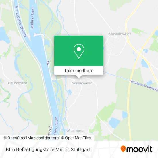 Карта Btm Befestigungsteile Müller